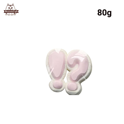 Exclamation Point Question Mark Handmade Squishy Fidget Toy - Exclamation&Question / Pink