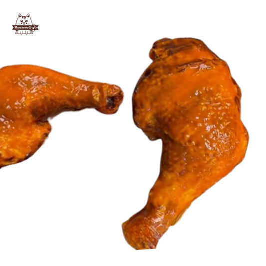 Realistic Chicken Leg Drumstick Food Handmade Squishy Fidget Toy