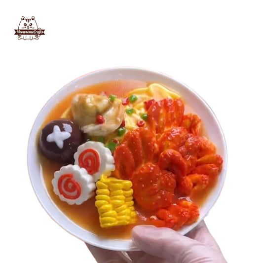 Ramen Crabs Food Satisfying Squishy Squeezable Stress Relief Gift for Squishy Lovers