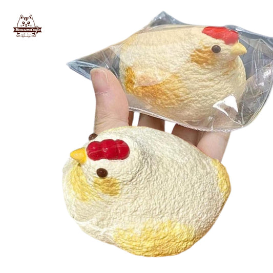 Taba Chicken Squishy Hen Stress Toy Slow Rising Squeeze Toy Gift