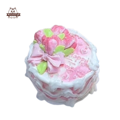 Tulip Cake Food Satisfying Squishy Squeezable Stress Relief Gift for Squishy Lovers