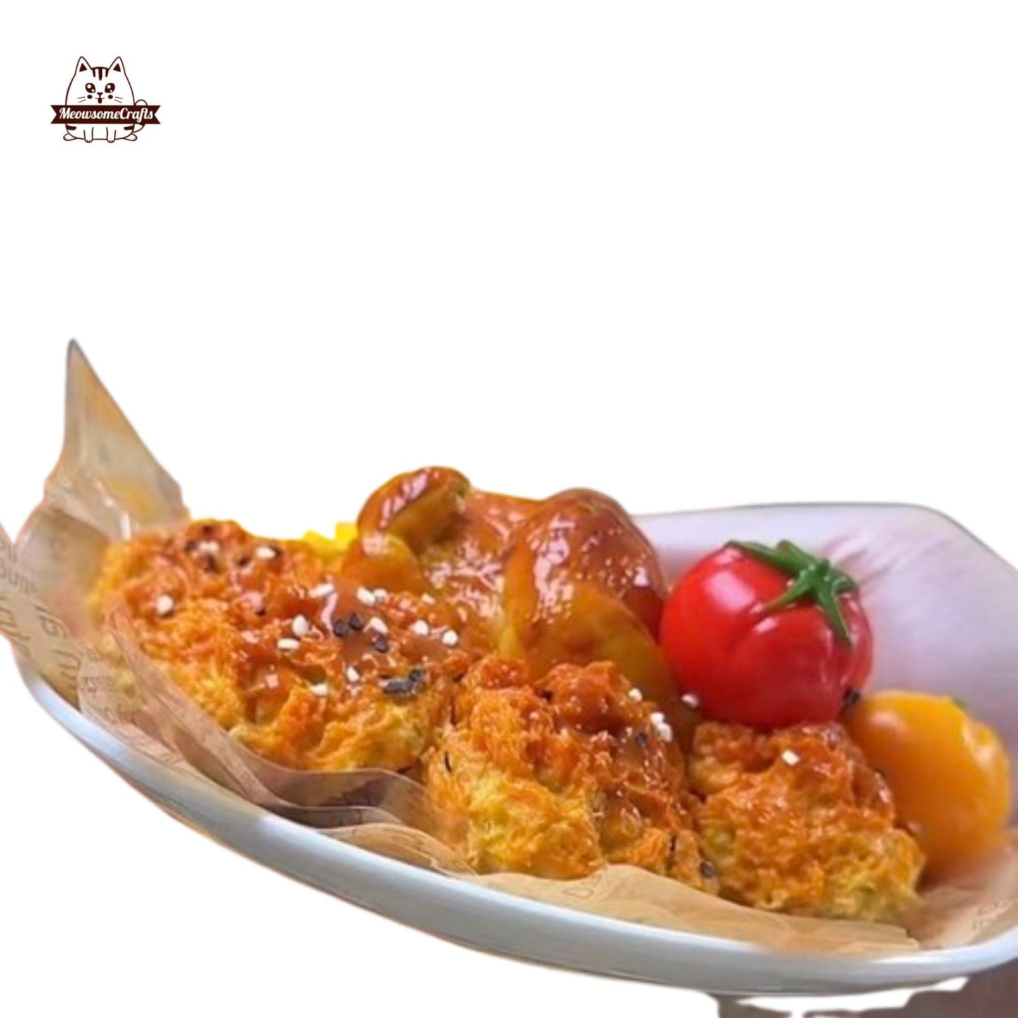Soft Fried Chicken Food Taba Squishy Slow Rising Stress Relief Fidget Toy