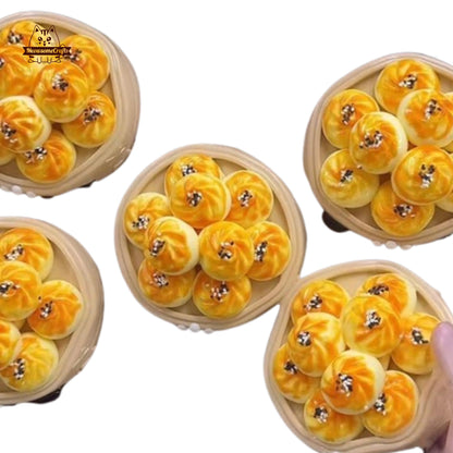 Soup Dumplings Xiaolongbao Food Taba Squishy Slow Rising Stress Relief Fidget Toy