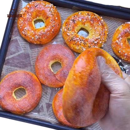 Soft Food Squishy Donut Slow Rising Squishy Squeezable Stress Relief Sensory Fidget Toy