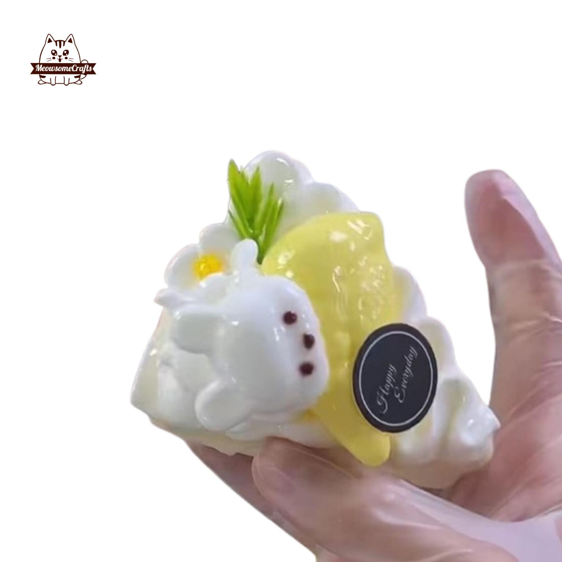 Kawaii Slice of Cake Food Squishy Squeezable Stress Relief Fidget Toy