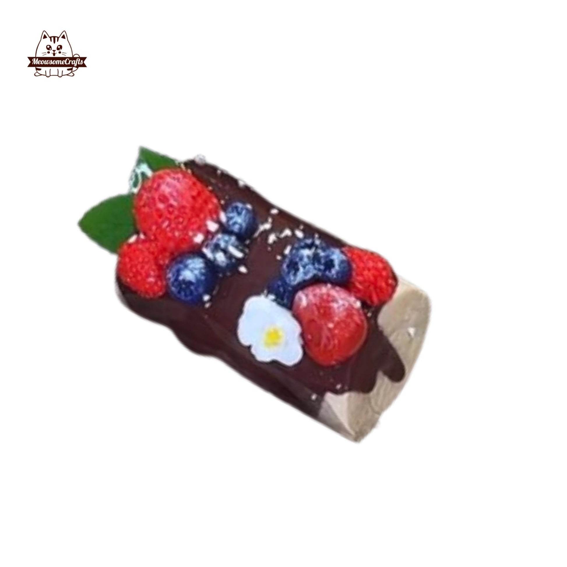 Realistic Taba Chocolate Cake Squishy Squeezable Stress Relief Sensory Fidget Toys