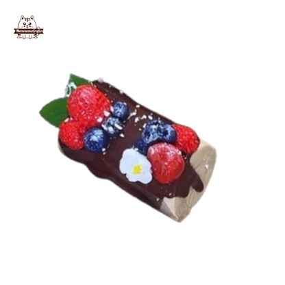 Realistic Taba Chocolate Cake Squishy Squeezable Stress Relief Sensory Fidget Toys