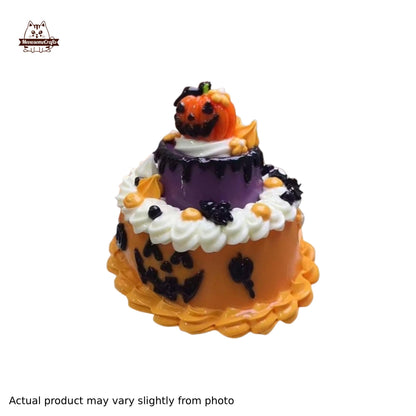 Halloween Pumpkin Cake Food Squishy Squeezable Stress Relief Sensory Fidget Toy
