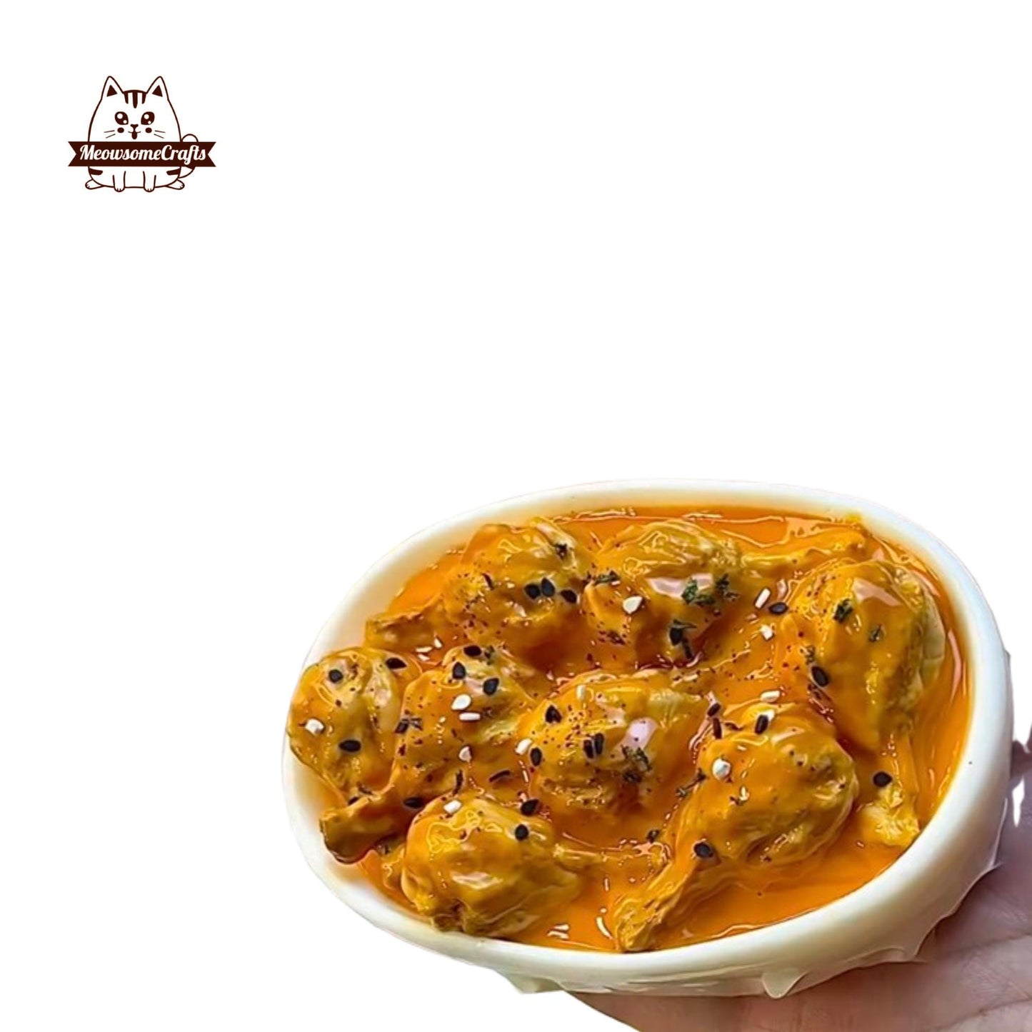 Realistic Chicken Drumsticks Food Squishy Stress Relief Toy Collectible