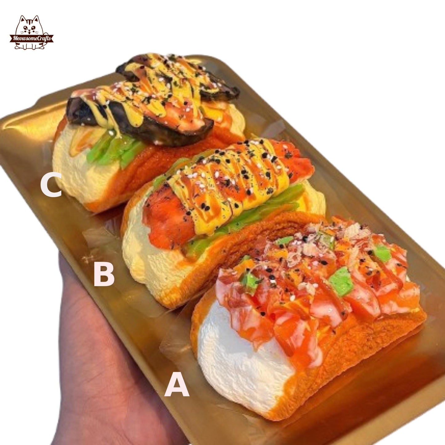 Realistic Taco Bread Food Squishy Soft Slow Rising Food Toy Stress Relief Desk Decor Toy