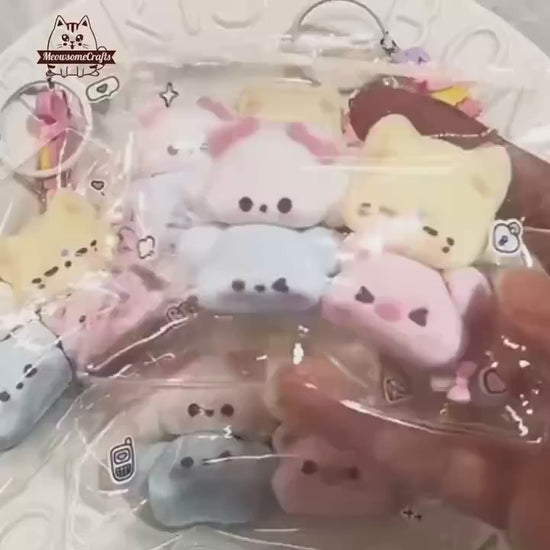Pig Chick Rabbit Animal Taba Squishy Squeezable Anxiety Stress Relief Sensory Fidget Toys